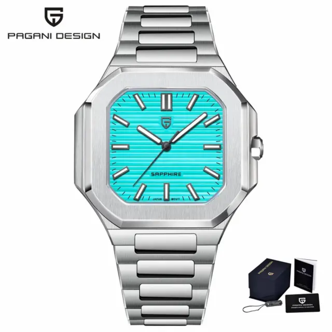 Pagani Design PD-YS019 | Cuarzo Japonés TMI VH31 | Cristal Zafiro AR | 50M