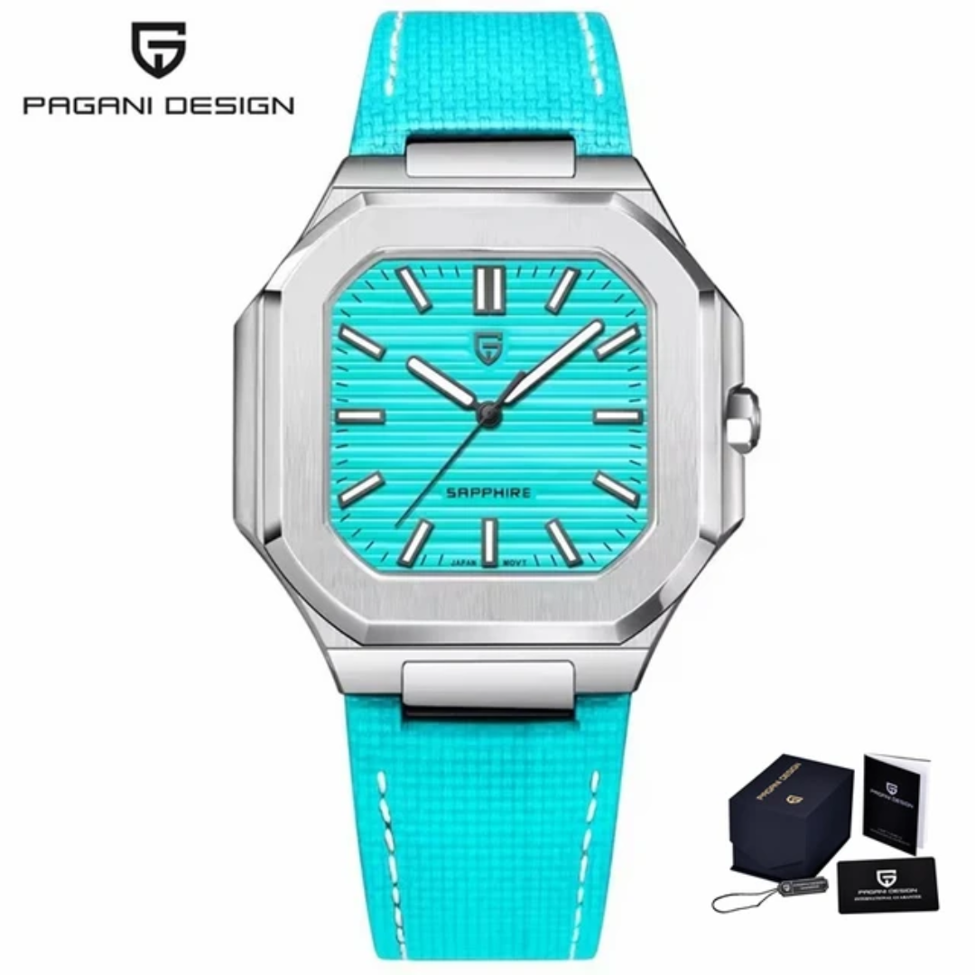Pagani Design PD-YS019 | Cuarzo Japonés TMI VH31 | Cristal Zafiro AR | 50M