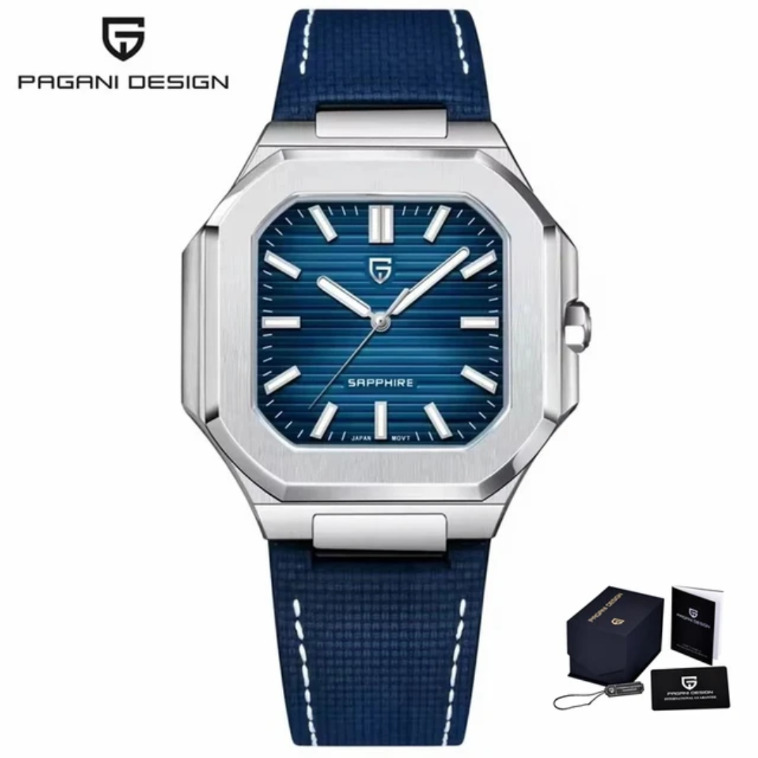 Pagani Design PD-YS019 | Cuarzo Japonés TMI VH31 | Cristal Zafiro AR | 50M