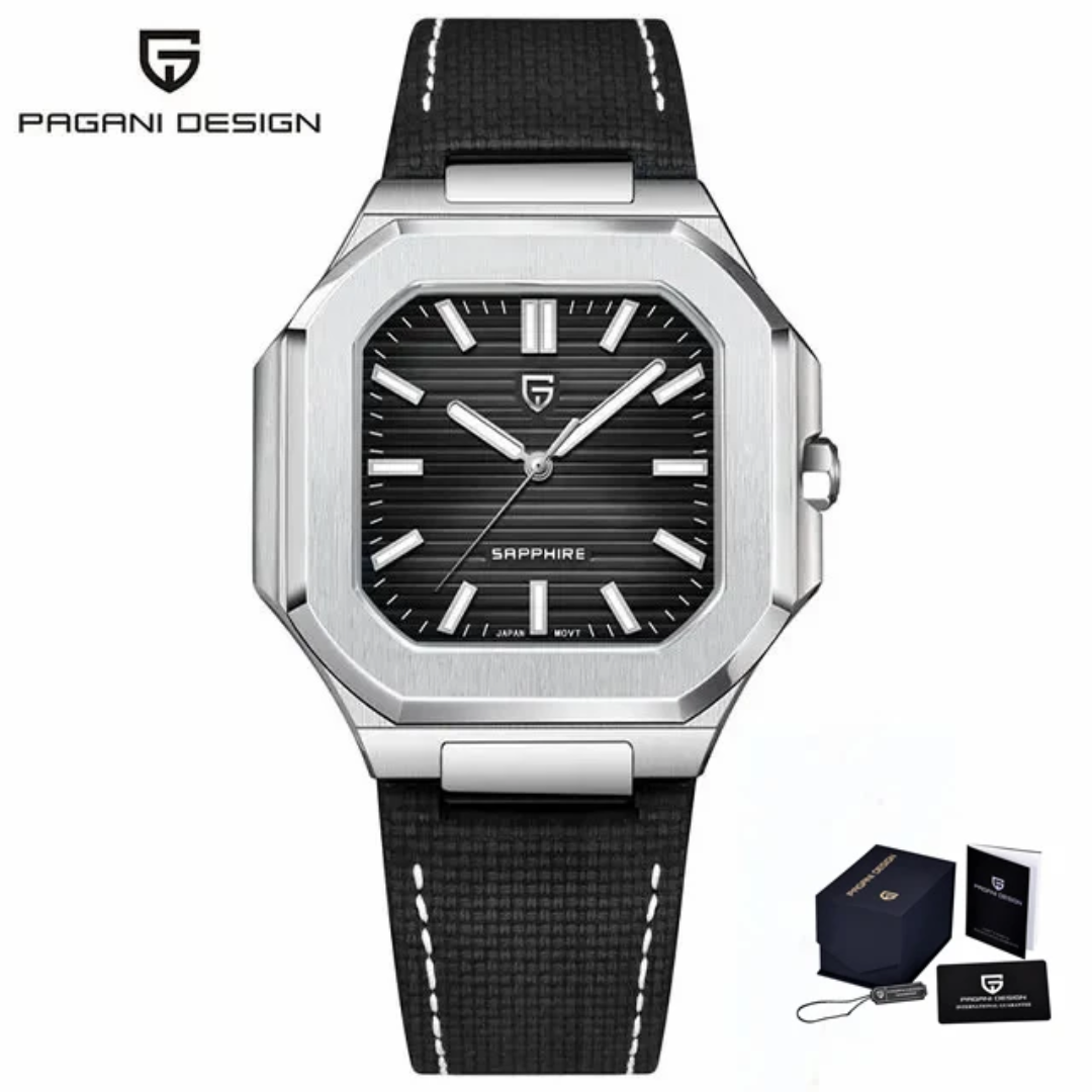 Pagani Design PD-YS019 | Cuarzo Japonés TMI VH31 | Cristal Zafiro AR | 50M